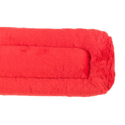 Pad lana cincha 75 x 12 cm Finn-Tack Roja Rojo