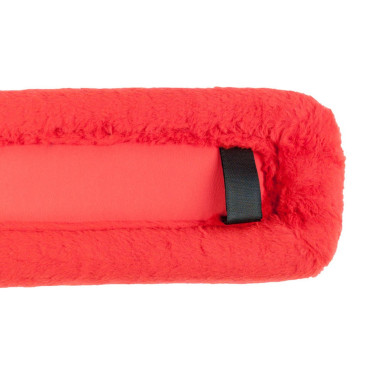 Pad lana cincha 75 x 12 cm Finn-Tack Roja Rojo