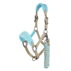 Cabezada de cuadra Lemieux Vogue Azul celeste Cabezada de cuadra Lemieux Vogue Azul celeste