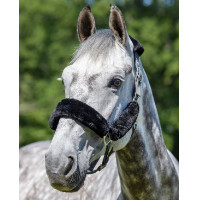 Cabezada de cuadra LeMieux Comfort Negro / natural