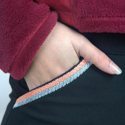 Pantalón Flags & Cup Varena Junior Caviar Negro