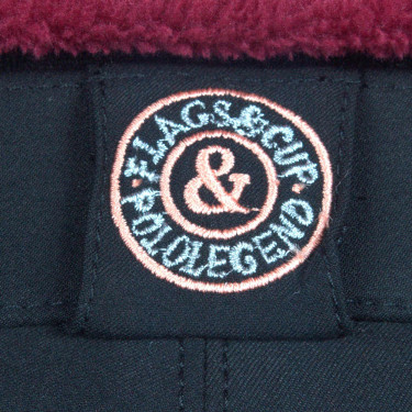 Pantalón Flags & Cup Varena Junior Caviar Negro