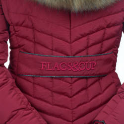 Chaqueta de plumón Flags & Cup mujer Wasilla Roja Rojo