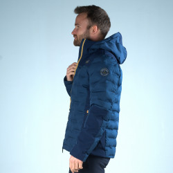 Parka impermeable Flags & Cup Nulato hombre Azul marino