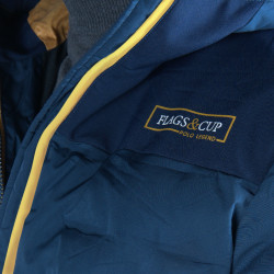 Parka impermeable Flags & Cup Nulato hombre Azul marino