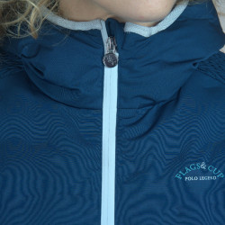 Parka técnica Atka Flags & Cup mujer Azul marino