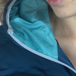 Parka técnica Atka Flags & Cup mujer Azul marino