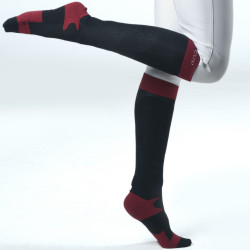 Calcetines Flags & Cup Unisex Emo Caviar / rojo Negro Calcetines Flags & Cup Unisex Emo Caviar / rojo Negro