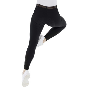 Pantalón Equithème Gizel culera de silicona Negro Pantalón Equithème Gizel culera de silicona Negro