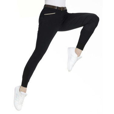 Pantalón Equithème Gizel culera de silicona Negro Pantalón Equithème Gizel culera de silicona Negro