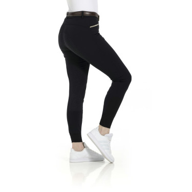 Pantalón Equithème Gizel culera de silicona Negro Pantalón Equithème Gizel culera de silicona Negro