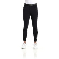 Pantalón Equithème Georg con culera de silicona para caballeros Negro