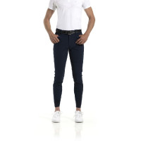 Pantalón Equithème Georg con culera de silicona para caballeros Azul marino
