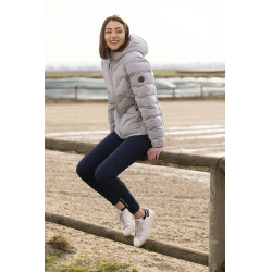 Chaqueta acolchada Equithème Lara Gris