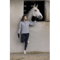 Chaqueta acolchada Equithème Lara Gris