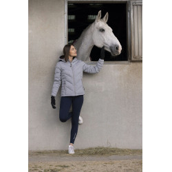 Chaqueta acolchada Equithème Lara Gris