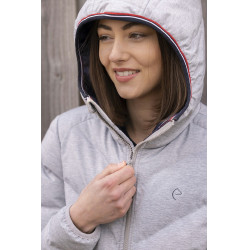 Chaqueta acolchada Equithème Lara Gris