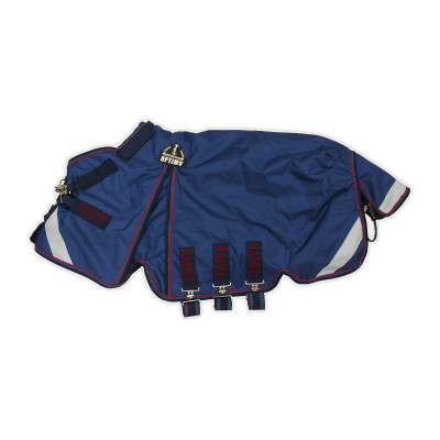 Manta Horseware Rambo® Optimo Turnout 0g 1000D Azul marino