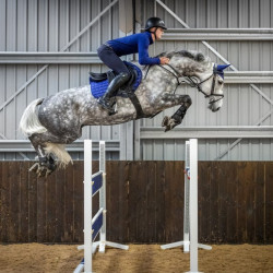 Mantilla LeMieux Loire Close Contact Square Azul tinta Mantilla LeMieux Loire Close Contact Square Azul tinta