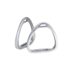 Estribos para trote montado en aluminio Finn-Tack