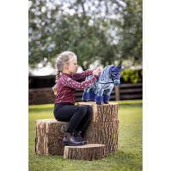 Orejeras anti-moscas LeMieux Mini Pony Tinta Azul Orejeras anti-moscas LeMieux Mini Pony Tinta Azul