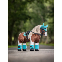 Orejeras anti-moscas LeMieux Mini Pony Azul celeste Orejeras anti-moscas LeMieux Mini Pony Azul celeste