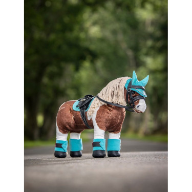 Orejeras anti-moscas LeMieux Mini Pony Azul celeste Orejeras anti-moscas LeMieux Mini Pony Azul celeste
