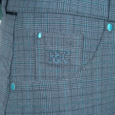 Pantalón de equitación para mujer Flags & Cup Checks Pantalón de equitación para mujer Flags & Cup Checks