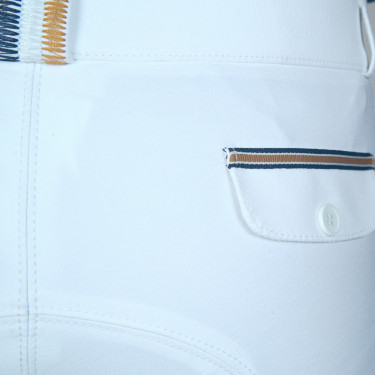 Pantalón Flags & Cup Bassano Junior Blanco