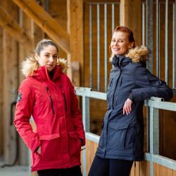 Parka larga Brooke Horze para mujer Parka larga Brooke Horze para mujer