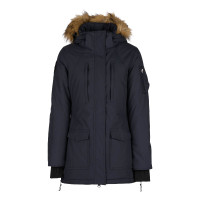 Parka larga Brooke Horze para mujer Azul marino oscuro Parka larga Brooke Horze para mujer Azul marino oscuro