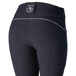 Pantalones de silicona de talle alto para mujer Horze Aubrey Azul marino oscuro Pantalones de silicona de talle alto para mujer Horze Aubrey Azul marino oscuro