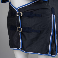 Manta de exterior Horze con cubrecuello Glasgow 400g Azul oscuro