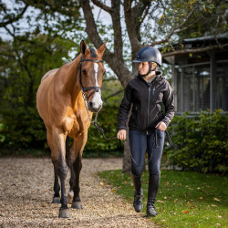 Cadena de cuero LeMieux Trot Up Negro
