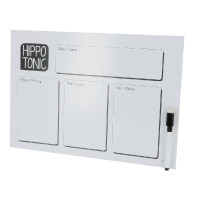 Placa de ración con rotulador Hippotonic Ninguna