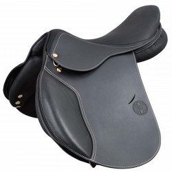 Silla uso general cuero Quercy T de T Negro
