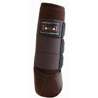 Protector tendones T de T neopreno Castaño Marrón