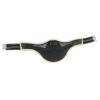 Cincha faldón Acavallo Gel & Pvc Forro de lana extraíble Negro