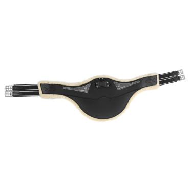 Cincha con protector abdominal Acavallo Gel y PVC Forro interior desmontable de lana Cincha con protector abdominal Acavallo Gel y PVC Forro interior desmontable de lana