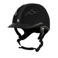Casco BACK ON TRACK® EQ3 Lynx "Microfibre/Sand" Negro
