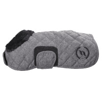 Abrigo para perro BACK ON TRACK "Haze Collection" Gris
