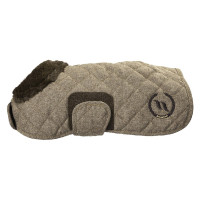 Abrigo para perro BACK ON TRACK "Haze Collection" Castaño
