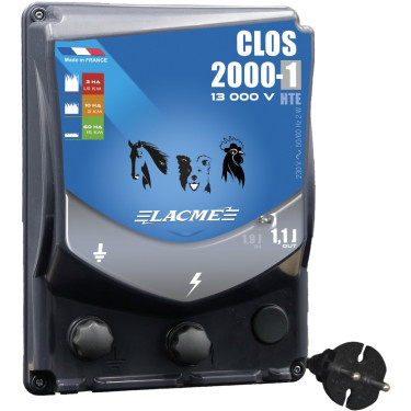 Pastor eléctrico Lacmé Clos 1000 230V Pastor eléctrico Lacmé Clos 1000 230V