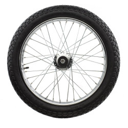 Rockcart-Rad 19" acero inoxidable