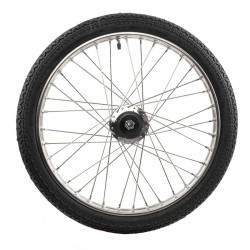 Rueda para Speedcart Lux 19" acero inoxidable