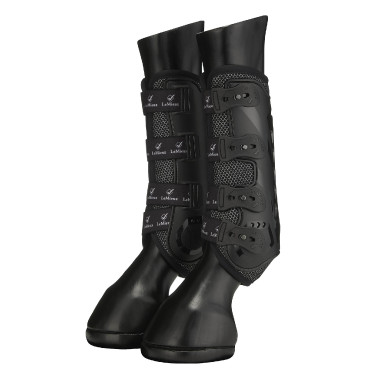 Protectores de tendón LeMieux Ultra Mesh Negro Protectores de tendón LeMieux Ultra Mesh Negro