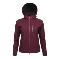 Chaqueta LeMieux Elite Soft Shell mujer Burdeos