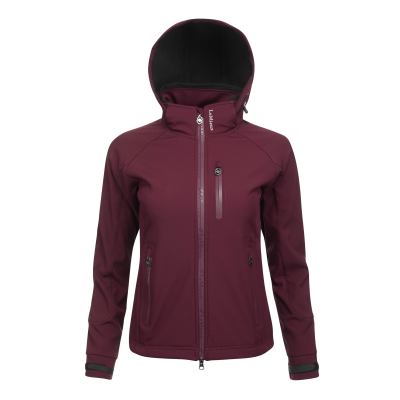 Chaqueta LeMieux Elite Soft Shell mujer Burdeos