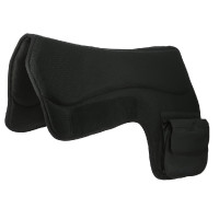 Mantilla western Westride con bolsillos Negro