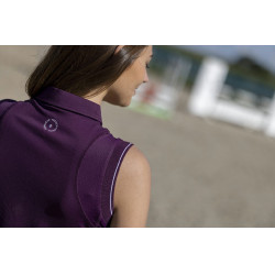 Polo Equithème Sarah Ciruela Violeta